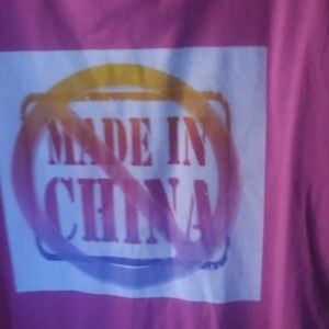 China boycott t-shirt do not buy made in China